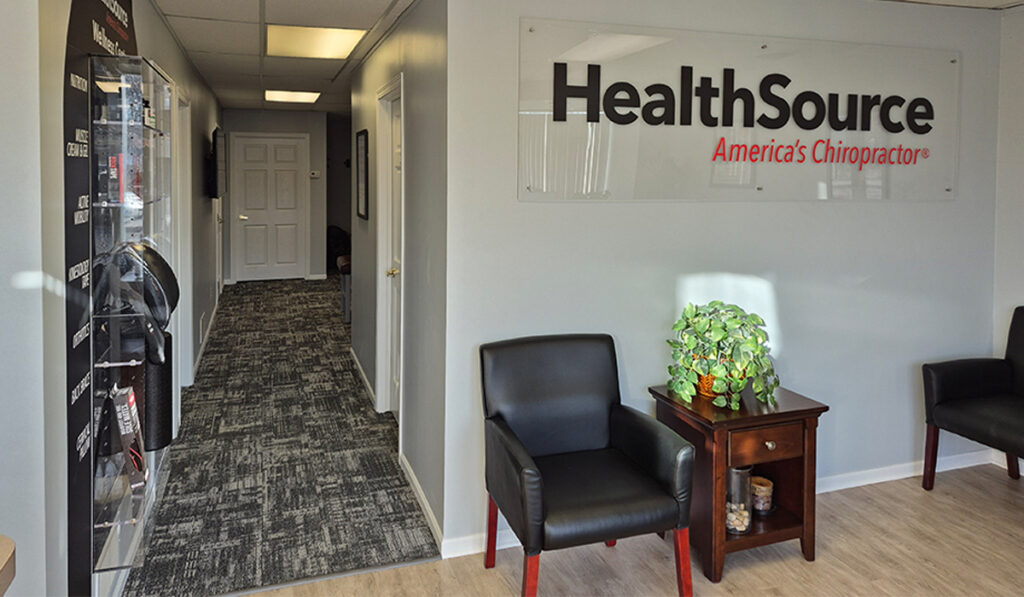 Reception area at HealthSource of Delano