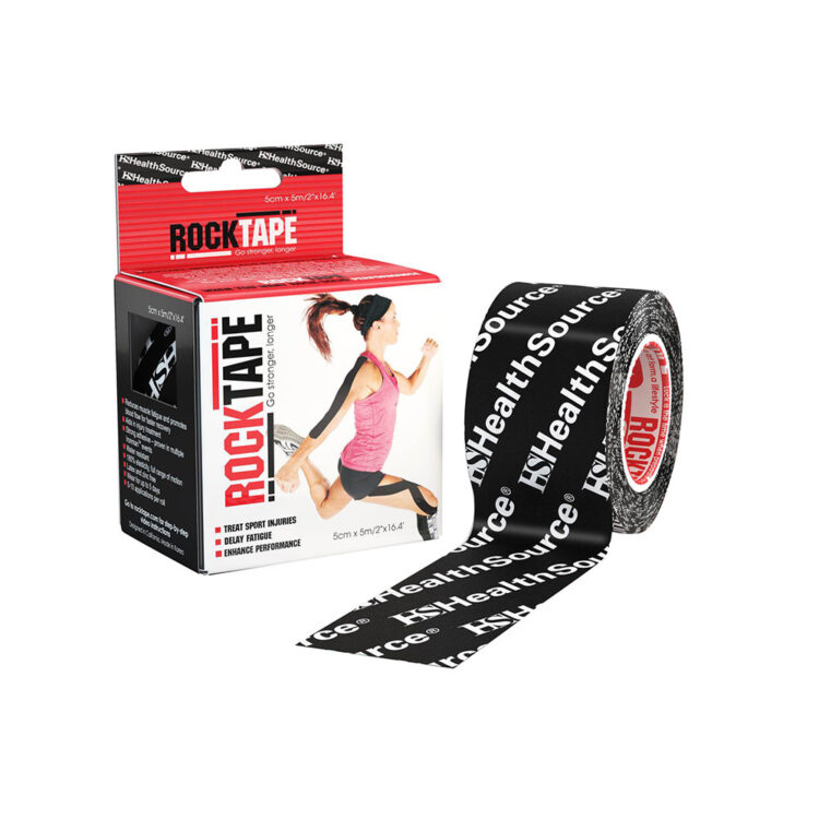 RockTape box and roll on white background.