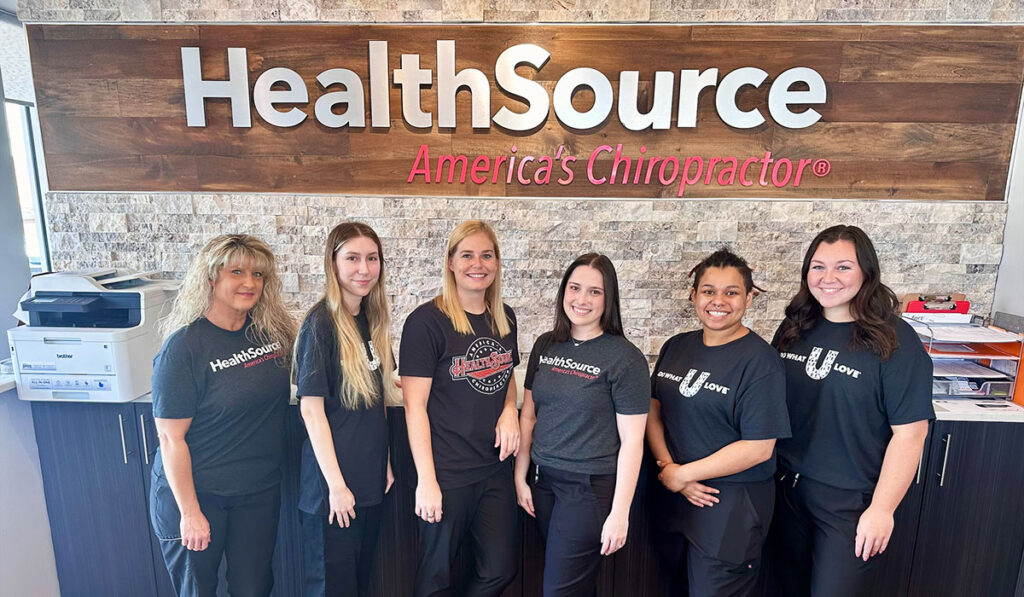 Dr. Devin Eernisse and team members from HealthSource of Athens