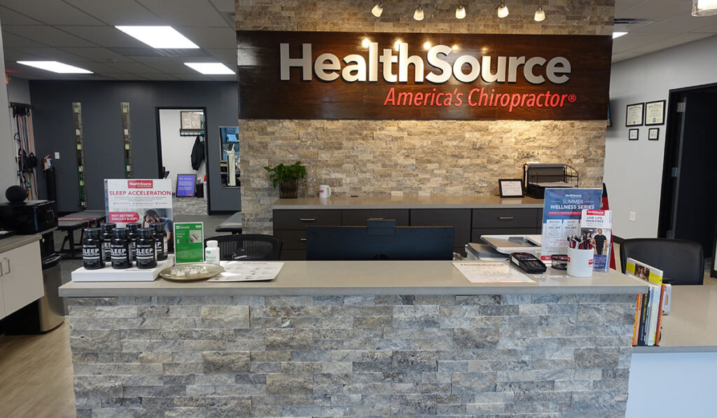 Front Desk area at HealthSource of Southwest Fort Worth