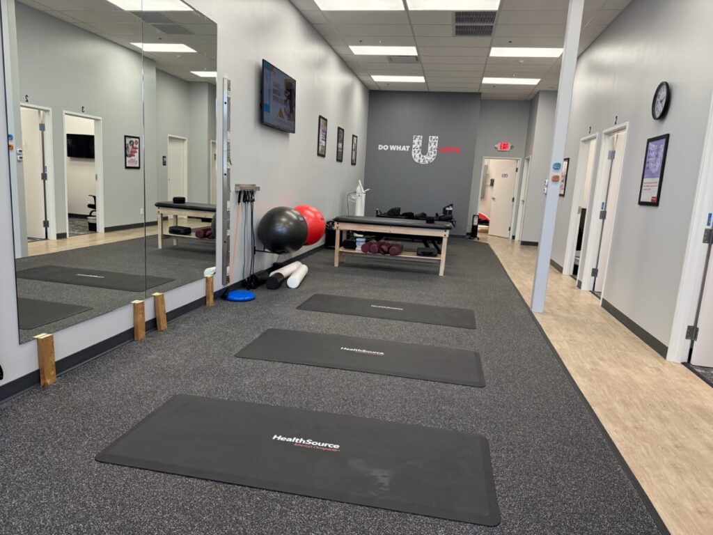 Rehab area at HealthSource of South Round Rock