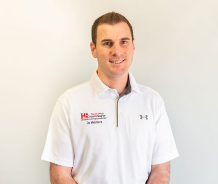 Dr. Travis Helmers, Doctor of Chiropractic at HealthSource of North Fargo