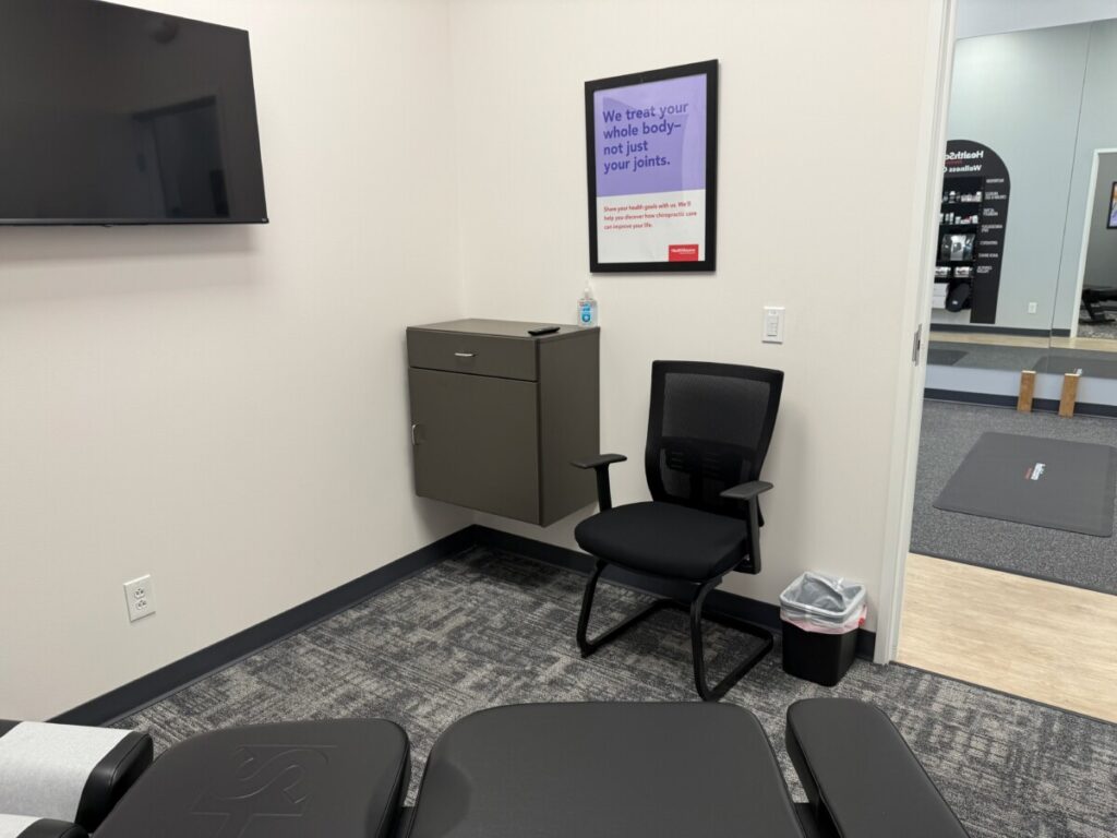 Treatment room at HealthSource of South Round Rock