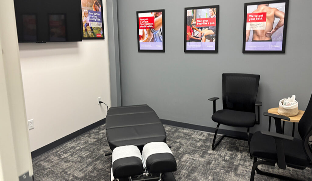 Treatment room at HealthSource of North Provo